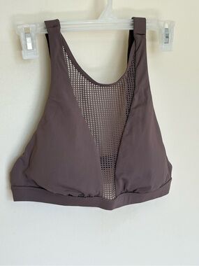 Billabong High-Neck Mesh Front Bikini Top